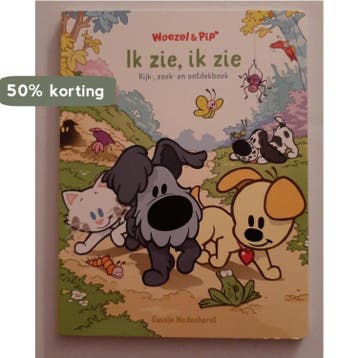 Woezel & Pip - Ik zie ik zie - kijk-, zoek- en ontdek boek -, Verzenden, Guusje Nederhorst