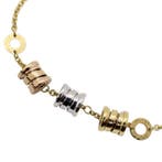 Bvlgari - Armband - B.zero 1 - 18 karaat Witgoud, Roségoud,