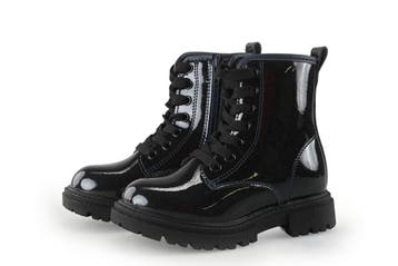 Torfs Veterboots Meisjes in maat 26 Zwart, Verzenden, Jongen of Meisje, Schoenen, Zo goed als nieuw