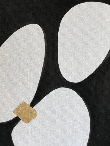 Valérie Bernier - ENCRE & OR - Nicole N°31 - 30x40, Antiquités & Art