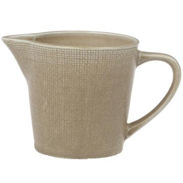 Melkkannetjes | TEXTURE LIGHT | Porselein | Beige | 22cl |, Verzenden, Nieuw in verpakking