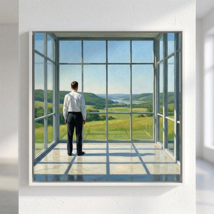 Le Yack - Uninterrupted Vista - Hand signed, Antiek en Kunst, Kunst | Designobjecten