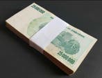 Zimbabwe. - 100 x 25 Million Dollars 2008 - Pick 56 (Sans