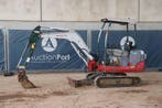 Veiling: Minigraver Takeuchi TB219 Diesel 12kW 2014, Articles professionnels, Ophalen