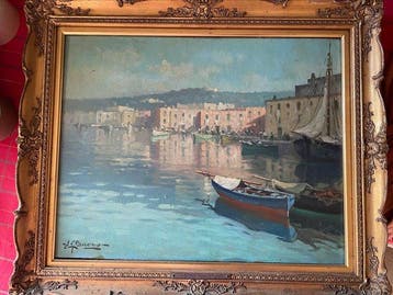 Leon Giuseppe Buono (1887-1975) - Mattino, Antiek en Kunst