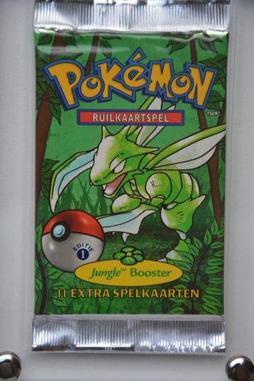 Pokémon - 1 Booster pack - Jungle Booster Pack Scyther Art, Hobby en Vrije tijd, Nieuw