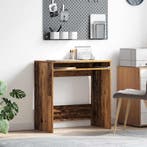 vidaXL Bureau met lade Oud Hout 77.5 x 43 x 79 cm Bewerkt, Huis en Inrichting, Verzenden, Nieuw