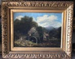 Josep Paul Pettit (1812-1882) - Paesaggio con mulino, Antiek en Kunst