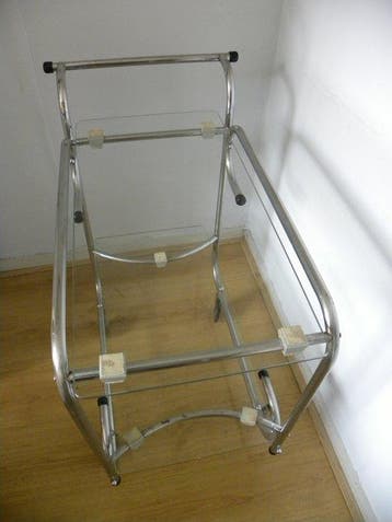 Serveerwagen - metaal-glas - Serveerwagen