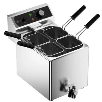 Pastakoker | Elektrisch | 8L | 30°C/110°C | 3.15kW (230V) |, Verzenden