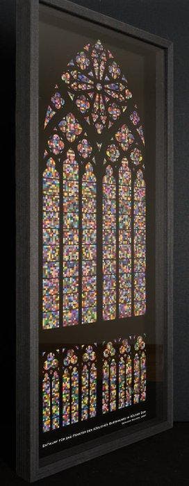 Gerhard Richter (1932) - Signiert - “Entwurf für das Fenster, Antiek en Kunst