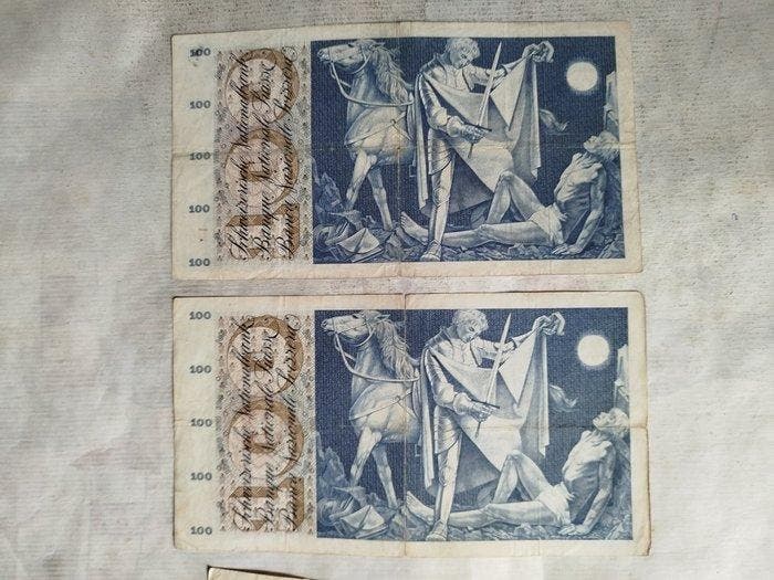 Zwitserland. - 6 Banknotes - Various Dates (Zonder, Timbres & Monnaies, Billets de banque | Europe | Billets non-euro