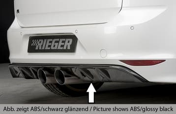 Rieger diffuser | geschikt voor VW Golf 7 VII R 2013-2017 |, Verzenden