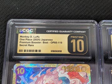 Bandai - 2 Graded card - One Piece - D OP05-119 /