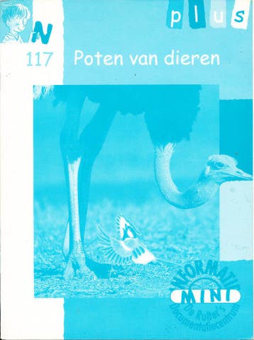 De Ruiters Mini Informatie Plus N117 Poten van dieren, Verzenden, Nieuw