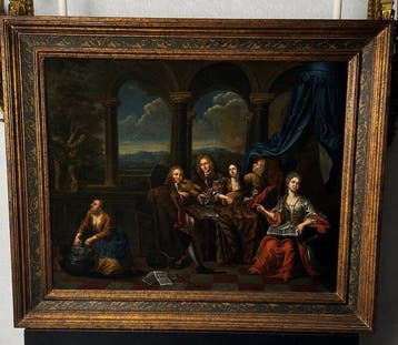 Van den Bossche Balth.(1681-1715), Kring van - Le Concert