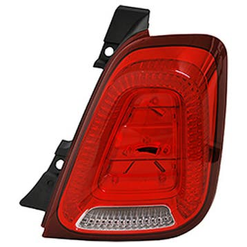 Fiat 500 2015-2024 Achterlicht Rechts Coupe Cabrio, Verzenden