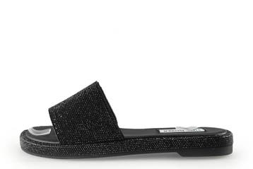 Steve Madden Muiltjes in maat 37½ Zwart, Verzenden, Zwart, Steve Madden, Zo goed als nieuw