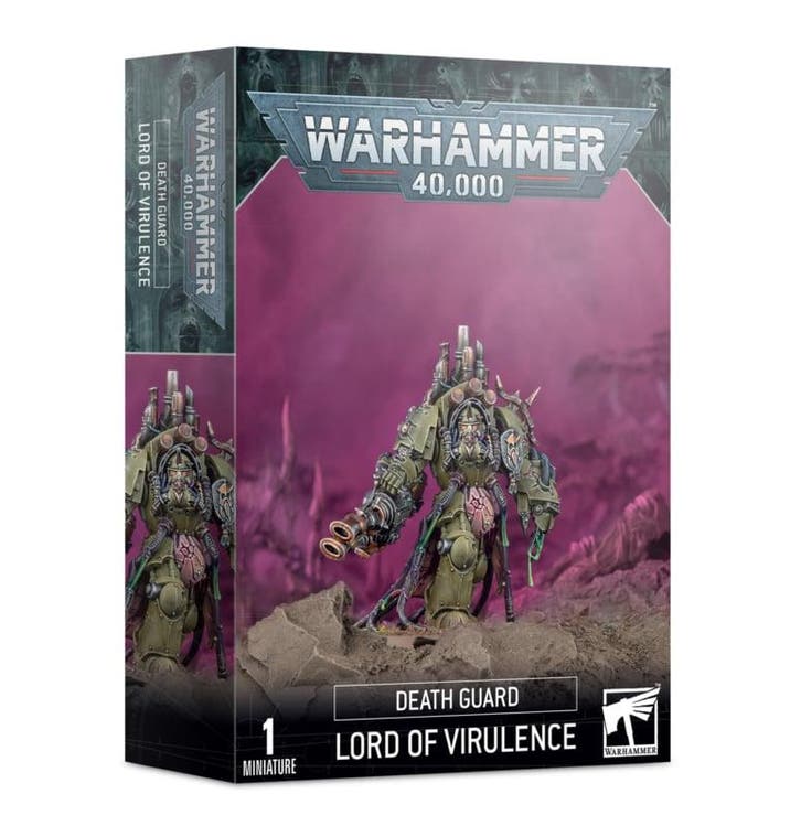 Death Guard Lord of Virulence (Warhammer 40.000 nieuw), Hobby & Loisirs créatifs, Wargaming, Enlèvement ou Envoi