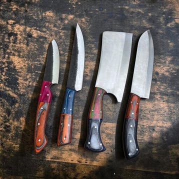 Keukenmes - Utility knife - Ambachtelijk vervaardigde