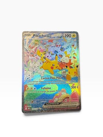 Pokémon - 1 Card - Pikachu Full art, Hobby en Vrije tijd, Nieuw