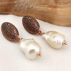 Parel - Argento 925 - Oorbellen - perle edison