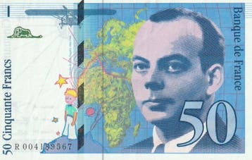 France Fay 72/01b 50 Francs Saint Exupery 1992 Alphabet R..., Verzenden, België