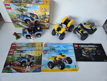 Lego Set - Creator, Technic - LEGO 42034 Quad Motor + LEGO, Kinderen en Baby's, Speelgoed | Duplo en Lego, Nieuw