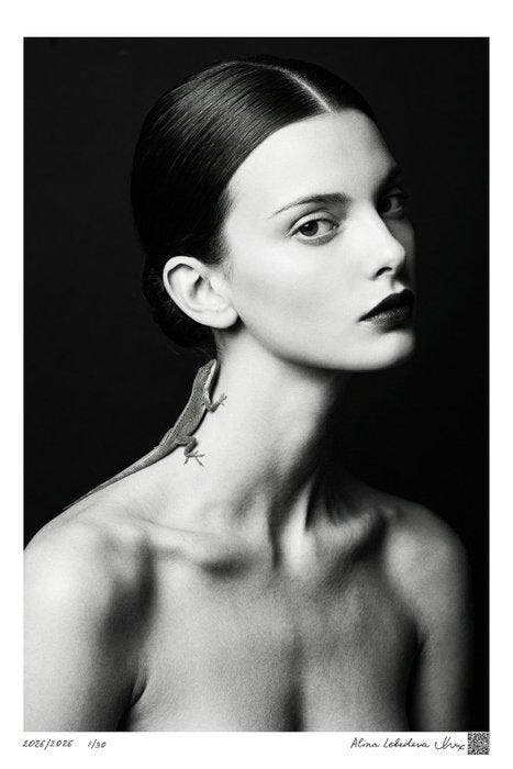 Alina Lebedeva - Lizard, Antiek en Kunst, Kunst | Designobjecten