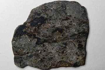 NWA 17840 - météorite Howardite de type HED - tranche