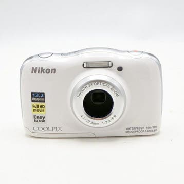 Nikon Coolpix W100 Waterdichte Digitale Compact Camera (wit)