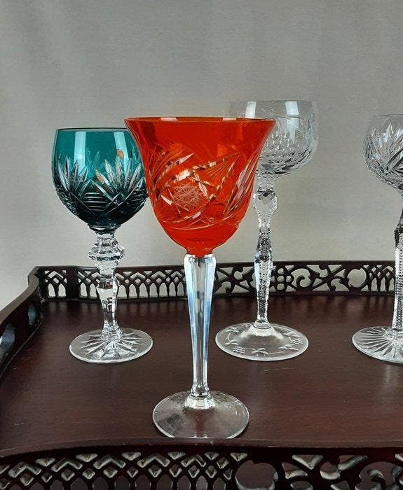 German Crystal - Cristal de Plomo - Drinkset (6) -, Antiek en Kunst, Antiek | Meubels | Tafels