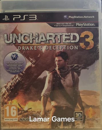 Uncharted 3 Drakes Deception (ps3 tweedehands game), Ophalen of Verzenden