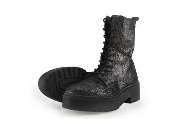 Lazamani Veterboots in maat 38 Zilver, Overige kleuren, Verzenden, Overige typen, Lazamani