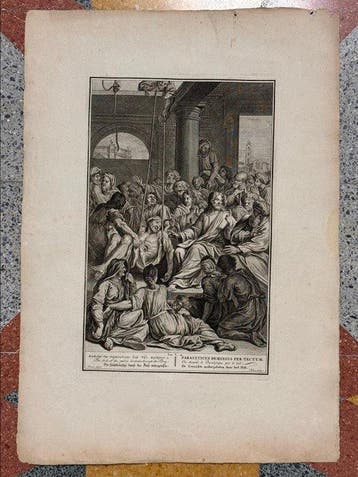 Bernard Picart (1673-1733), after - Paralyticus demissus per