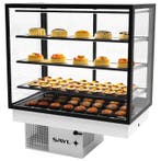 Drop-In Koelvitrine | INTEGRA | Zwart | +2°C/+6°C |, Verzenden, Nieuw in verpakking