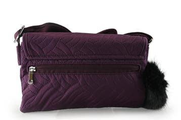 Kipling Schoudertas Paars, Verzenden, Zo goed als nieuw, Paars