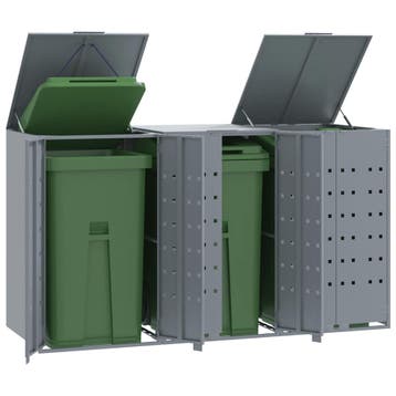 vidaXL Containerberging voor 3 containers 207x79x117 cm, Bricolage & Construction, Verzenden