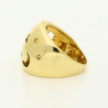 Ring - 18 karaat Geel goud, Nieuw