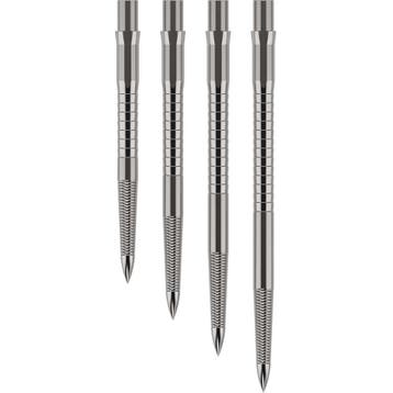 Dartpunten EVO Caliburn - Microgrip Zilver (Dart Punten), Ophalen of Verzenden, Pijlen