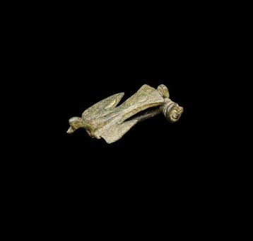 Oud-Romeins Brons Vogelspeld - 34 mm (Zonder minimumprijs)