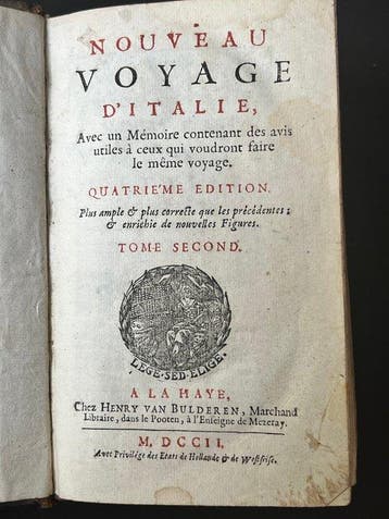Lot with 4 books - Voyages & Géographie XVIIe–XIXe – 4