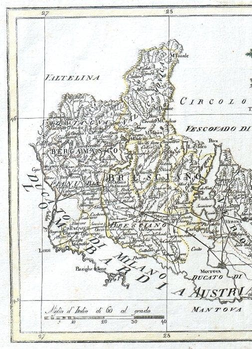 Italië - Veneto, Brescia, Verona, Treviso, Venetië; Pazzini, Boeken, Atlassen en Landkaarten
