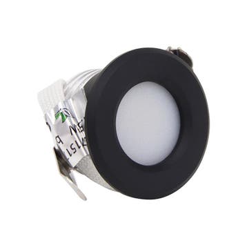 Mini LED Inbouwspot | Warm Wit 2700K | Zwart | Ø28mm | 230V, Verzenden, Nieuw