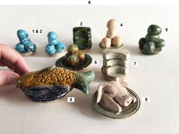 Chinois antique, dynastie Ming Poterie Funerary model, Antiquités & Art