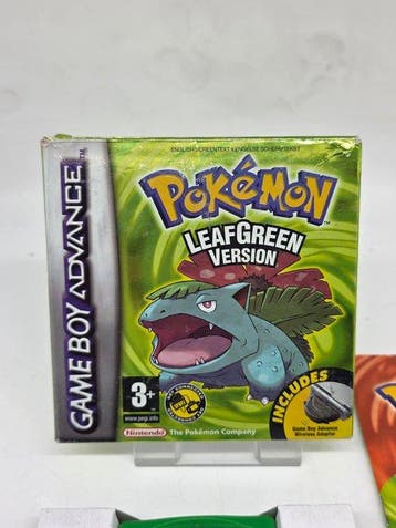 Nintendo - Gameboy Advance - Pokémon Leaf Green Version