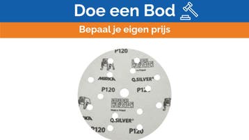 Bieden: Mirka Silver P120 Sanding Disc -, Ophalen of Verzenden