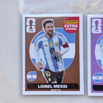 Panini USA 2026 World Cup Lionel Messi - 2 Sticker -, Nieuw