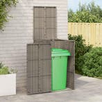 vidaXL Doos Afvalemmer Doos Grijs 65 x 80 x 115 cm, Tuin en Terras, Verzenden, Nieuw