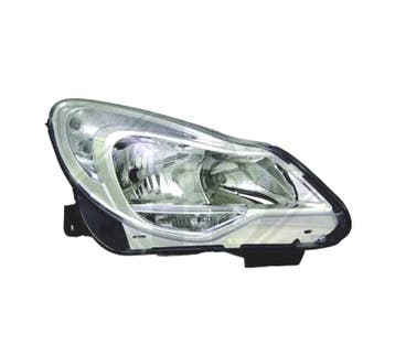 PHARE DROIT DAYLIGHT OPEL CORSA D 11-14 CHROMÉ, Autos : Pièces & Accessoires, Éclairage, Verzenden